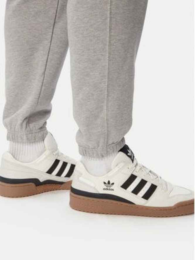 adidas Spodnie dresowe Trefoil Essentials French Terry KT2456 Szary Regular Fit