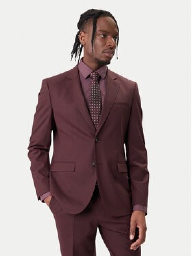 HUGO Garnitur Arti-Hesten253X 50544524 Brązowy Extra Slim Fit