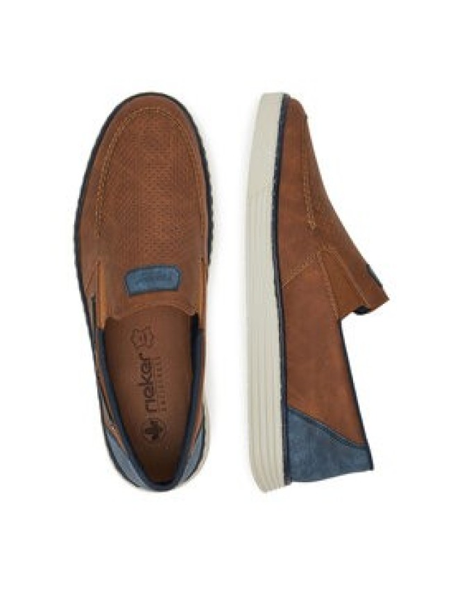 Rieker Półbuty B2264-24 Brązowy