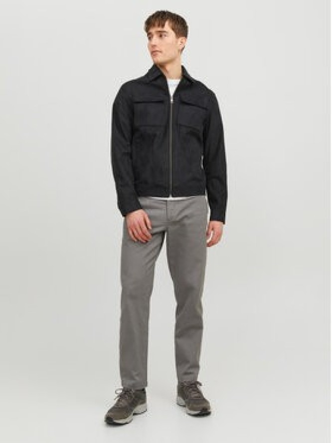 Jack & Jones Kurtka z imitacji skóry 12213082 Czarny Regular Fit