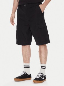 Volcom Szorty materiałowe Strange Tripper A0912502 Czarny Loose Fit