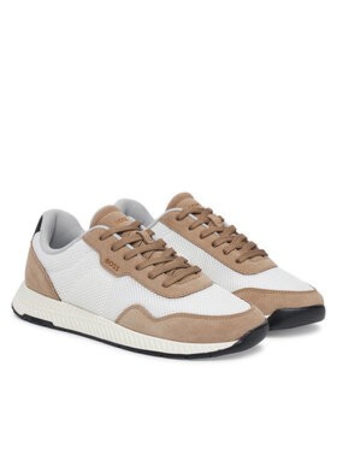 BOSS Sneakersy Titanium 50541882 Beżowy