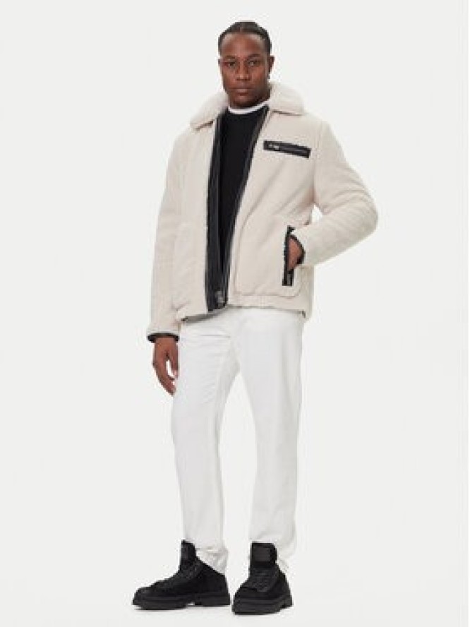 Save The Duck Kożuch D32522M BUBU21 Beżowy Regular Fit