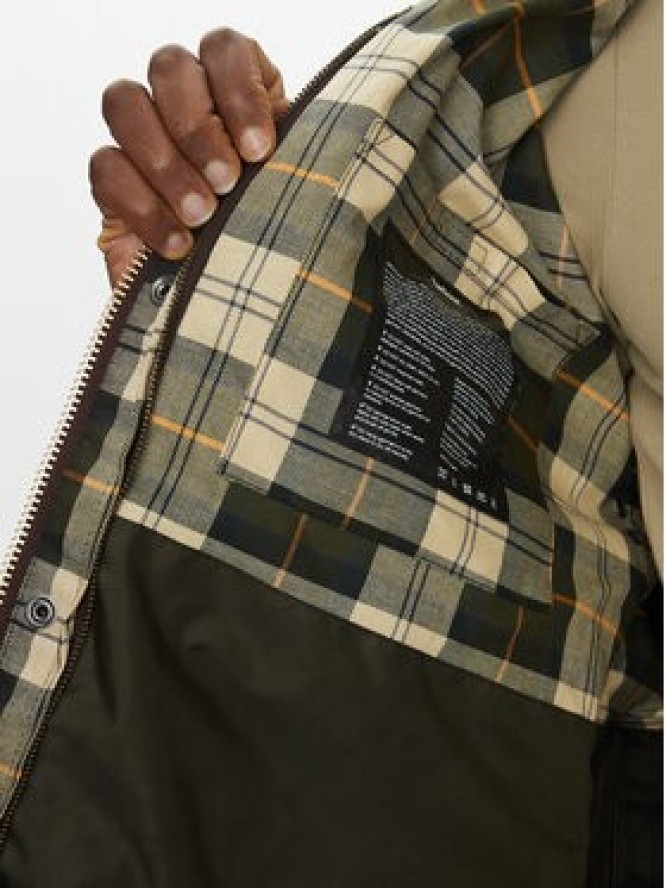Barbour Kurtka przejściowa Bedale MWX0018SG91 Zielony Relaxed Fit