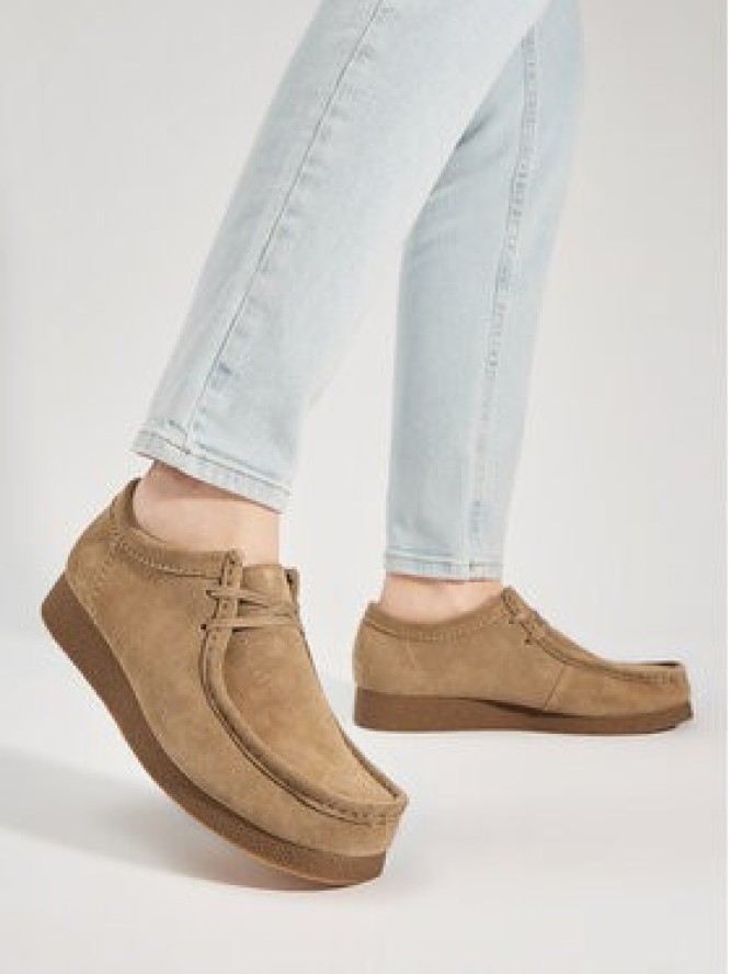 Clarks Mokasyny Wallabeeevo 26172821 Brązowy
