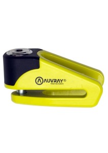 Blokada na tarczę BD210 - żółta, średnica bolca 10mm AUVRAY