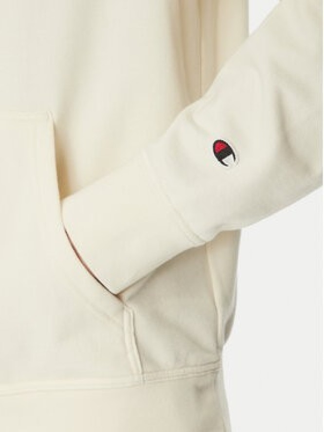 Champion Bluza 221176 Écru Regular Fit