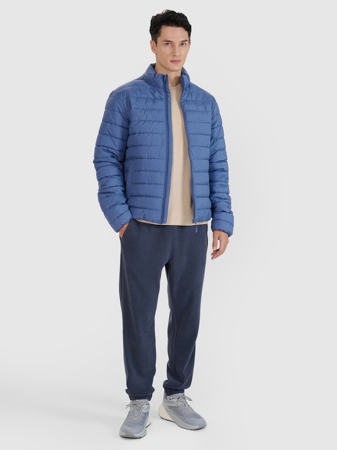 4F Kurtka puchowa z wypełnieniem syntetycznym męska - granatowa S