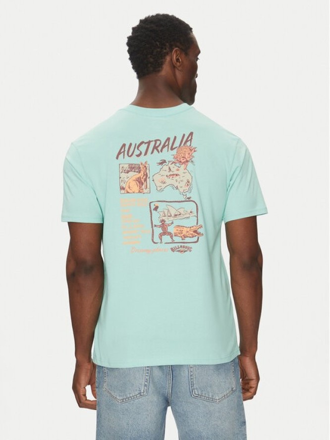 Billabong T-Shirt EBYZT00294 Niebieski Regular Fit