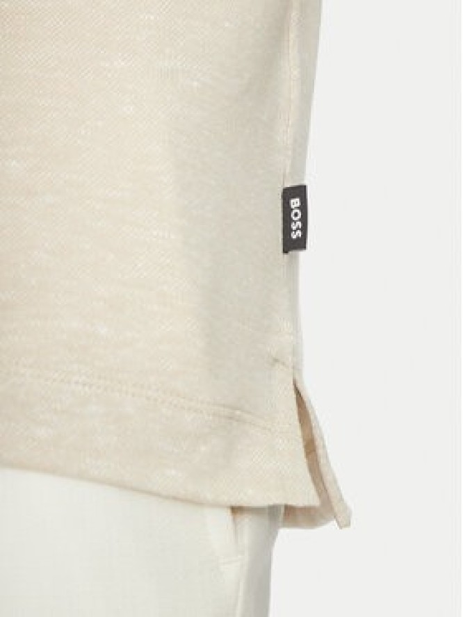 BOSS T-Shirt H-Thompson 28 50537488 Beżowy Regular Fit