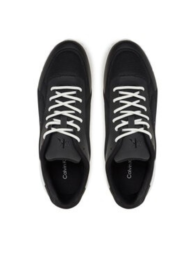 Calvin Klein Jeans Sneakersy Eva Runner Low Mesh Mix YM0YM01185 Czarny