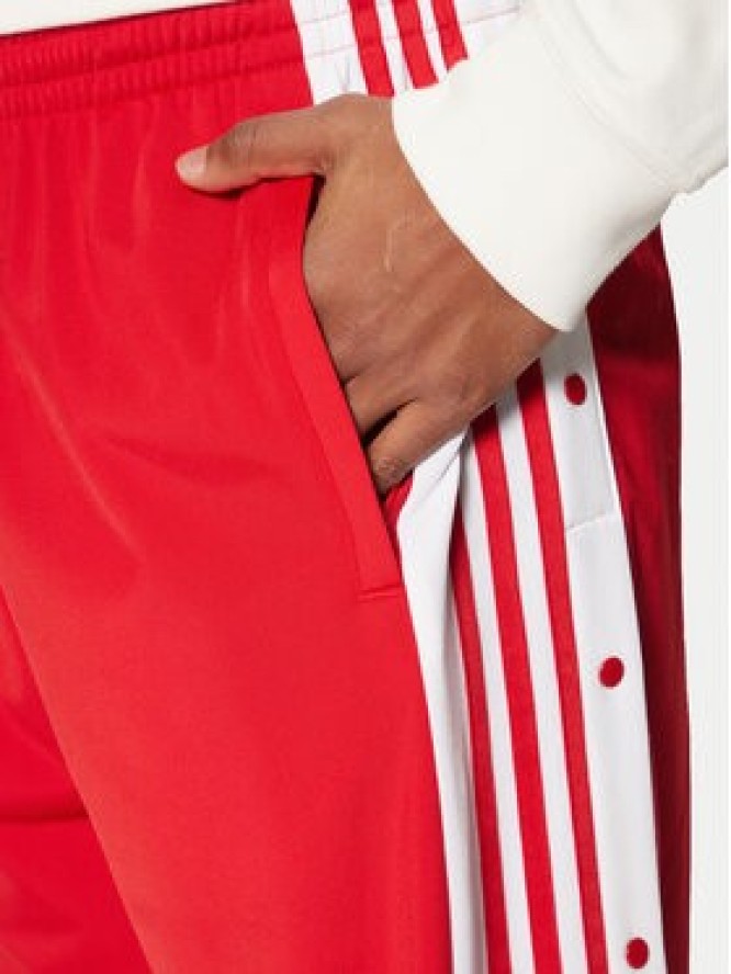 adidas Spodnie dresowe Adibreak JP3765 Czerwony Regular Fit