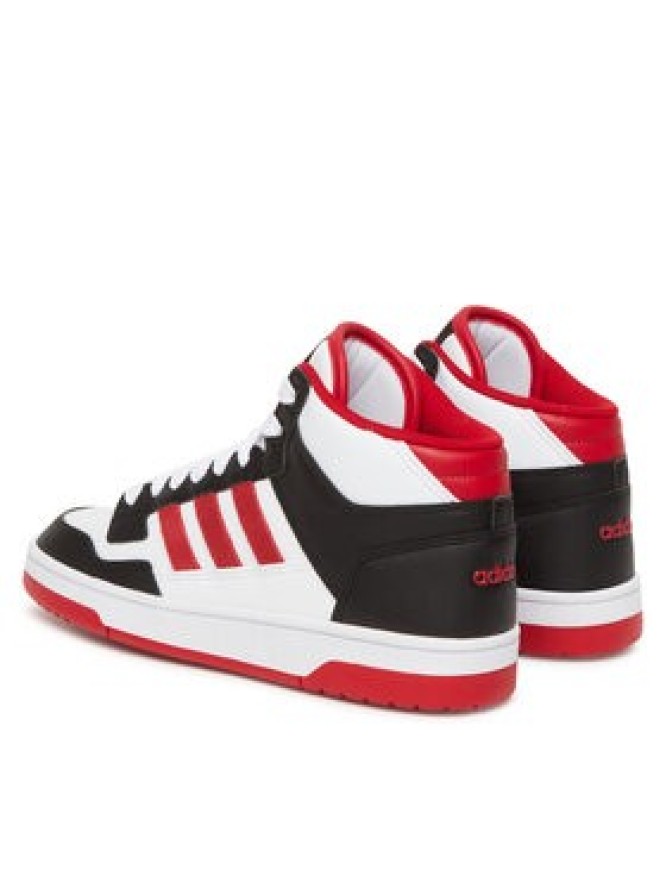 adidas Buty do koszykówki Rapid Court Mid JR3160 Biały