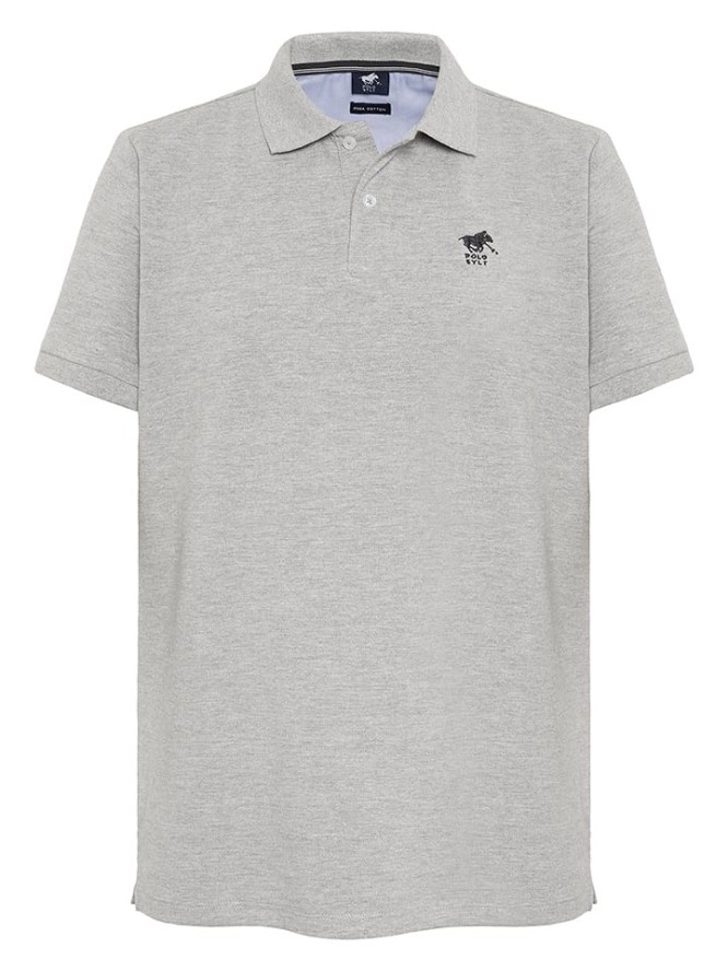 Polo Sylt Koszulka polo w kolorze szarym rozmiar: M