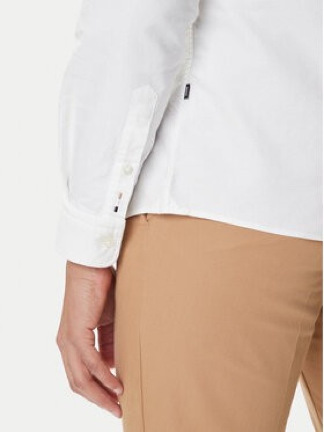 BOSS Koszula H-Roan 50544951 Biały Slim Fit