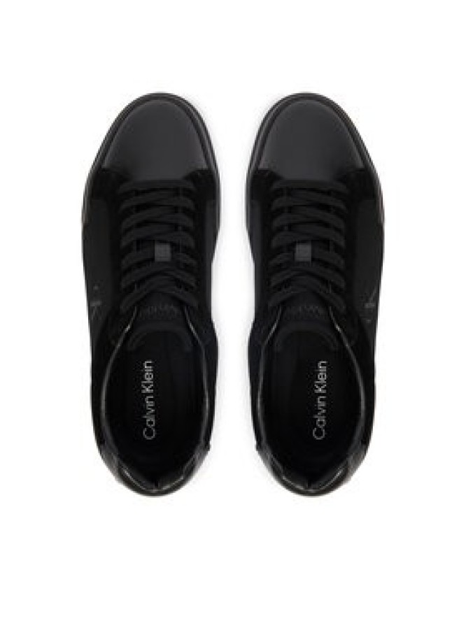 Calvin Klein Sneakersy Chunky Cupsole Laceup Cv Mix HM0HM02238 Czarny