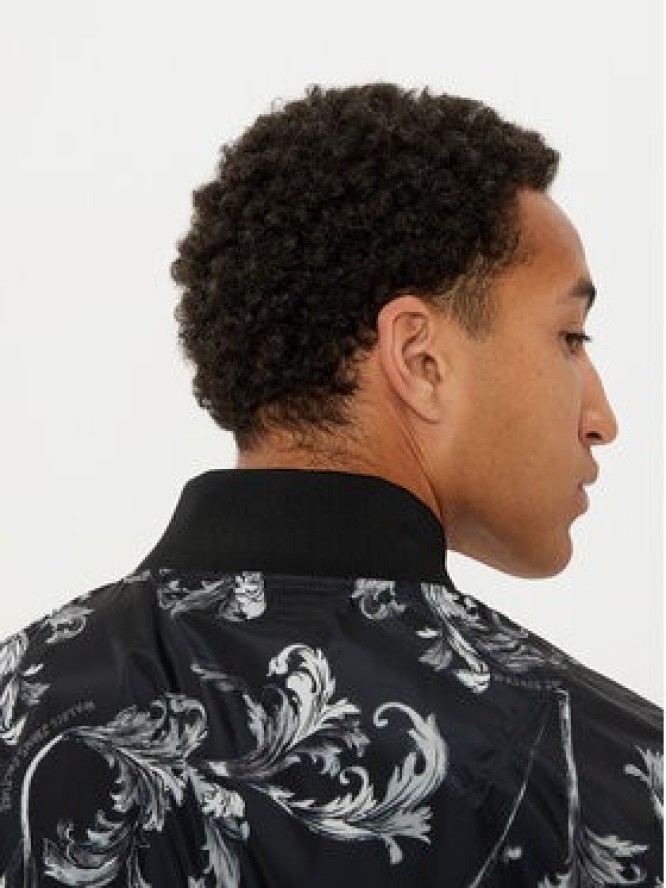 Versace Jeans Couture Kurtka przejściowa 78GASD07 CQD92 Czarny Regular Fit