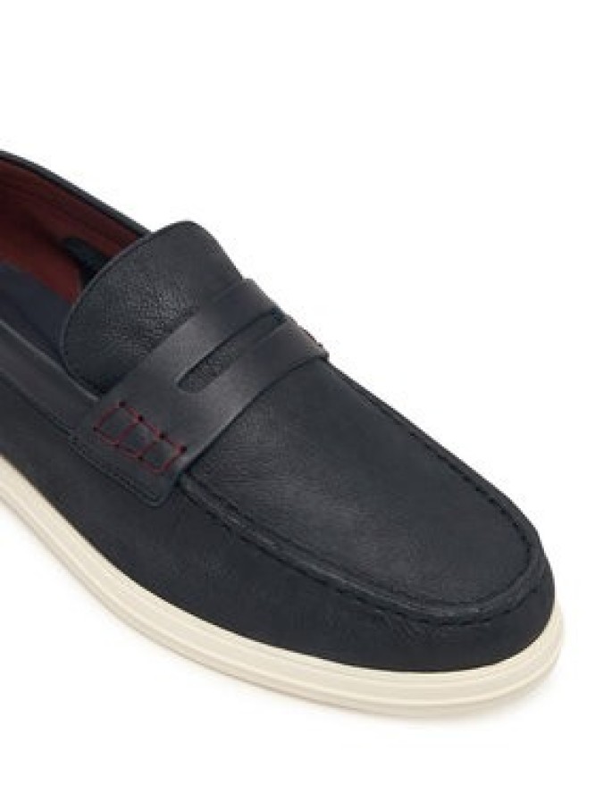 Tommy Hilfiger Mokasyny Mix FM0FM05785 Granatowy