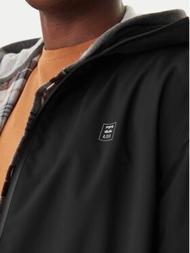 Billabong Kurtka przeciwdeszczowa Rainstorm EBYJK00137 Czarny Regular Fit