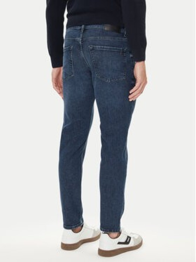 BOSS Jeansy Onyx Bo 50544651 Granatowy Tapered Fit