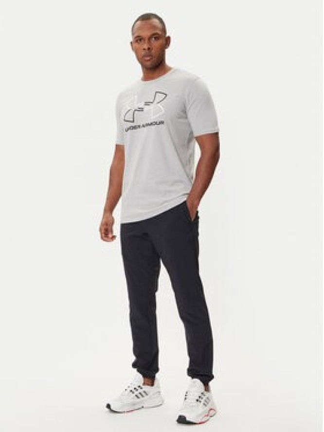Under Armour T-Shirt Ua Gl Foundation Update Ss 1382915-011 Szary Loose Fit