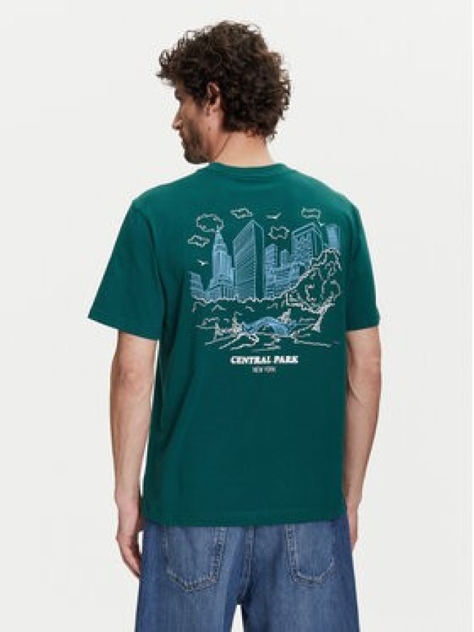 Gap T-Shirt 768925-02 Zielony Regular Fit