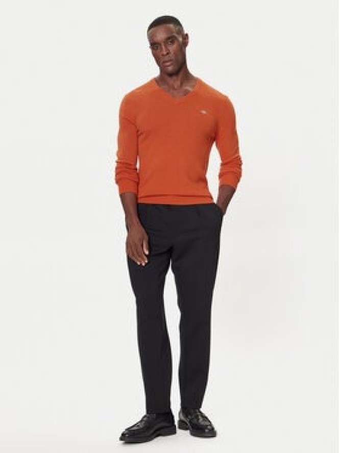 Gant Sweter 8050274 Pomarańczowy Regular Fit