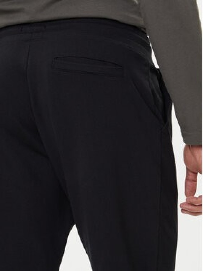 Aeronautica Militare Spodnie dresowe 252PF0872UF00459 Czarny Regular Fit