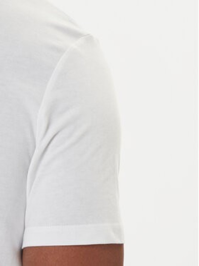 Calvin Klein Jeans T-Shirt 30s Chest Logo LV04RD865G Biały Regular Fit