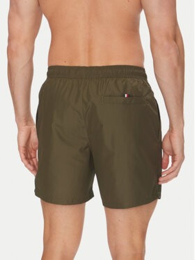 Tommy Hilfiger Szorty kąpielowe UM0UM03258 Zielony Regular Fit