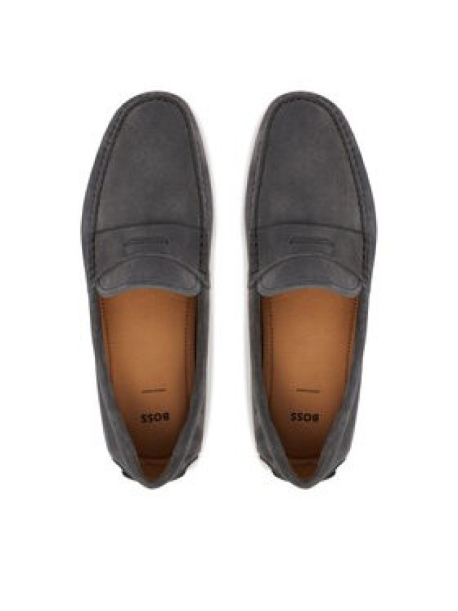 BOSS Mokasyny Noel 50541750 Szary