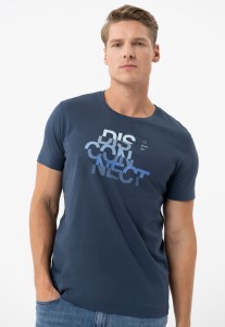 T-shirt z nadrukiem T-DIS