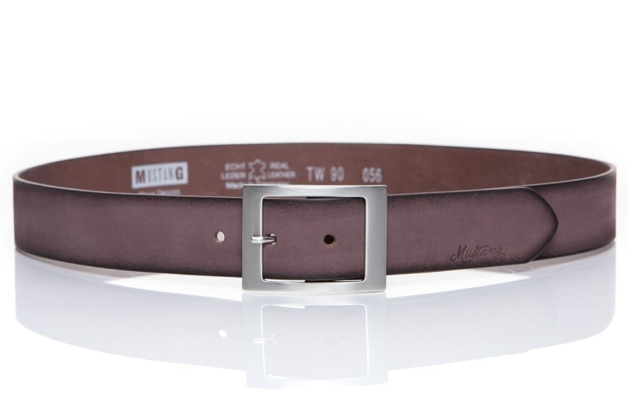 MUSTANG PASEK SKÓRZANY SOPO-MUS056 441 40 mm Ledergürtel