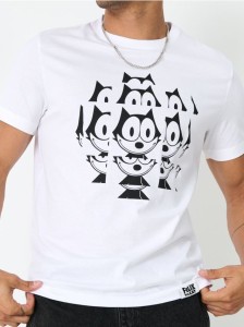 Koszulka Felix the Cat - biały