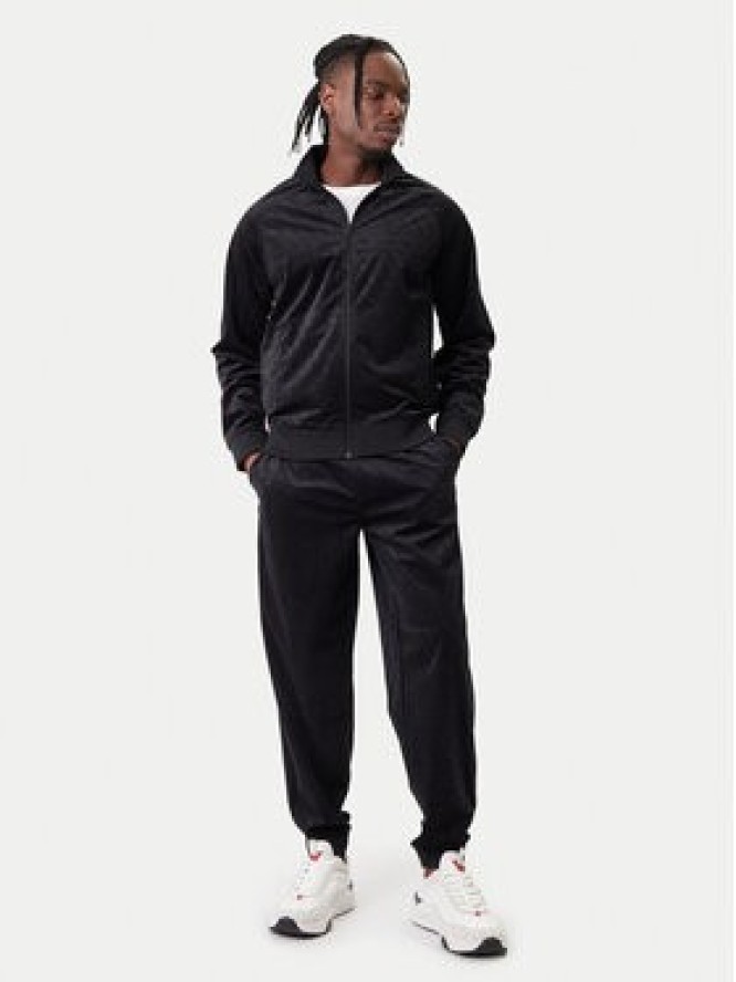 Guess Bluza Z6RQ01 KD612 Czarny Regular Fit