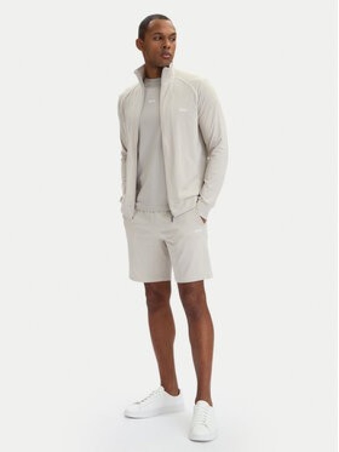 BOSS Bluza Mix&Match 50515307 Beżowy jasny Regular Fit