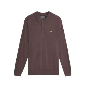 Koszulka polo z długim rękawem Lyle & Scott