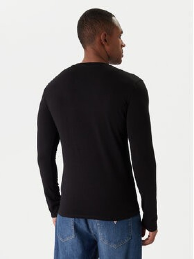 Guess Longsleeve M2YI08 J1314 Czarny Slim Fit