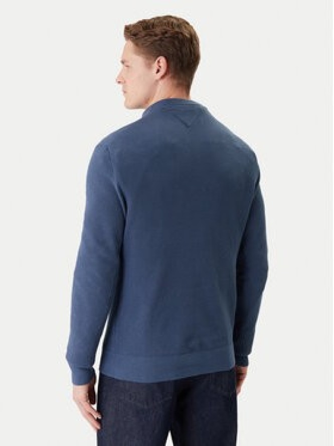 Tommy Hilfiger Sweter Essential MW0MW36347 Niebieski Regular Fit