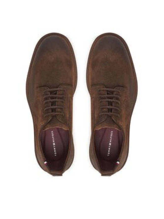 Tommy Hilfiger Półbuty Cleated Derby FM0FM05770 Brązowy
