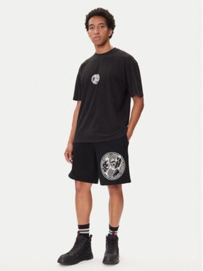 HUGO T-Shirt Dwresto 50542366 Czarny Regular Fit