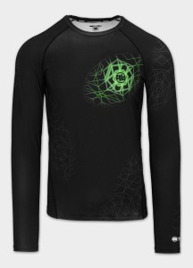 Męski Rashguard longsleeve PITBULL techniczna koszulka treningowa RAY
