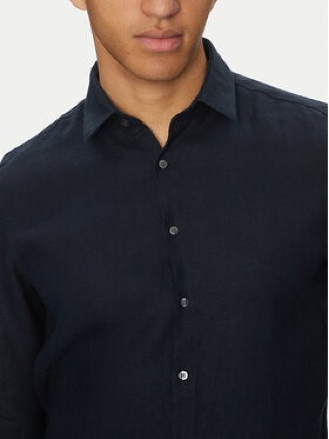 Calvin Klein Koszula K10K109286 Granatowy Slim Fit