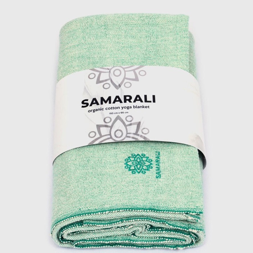 Samarali Koc do jogi z bawełny organicznej – 200 x 150 cm