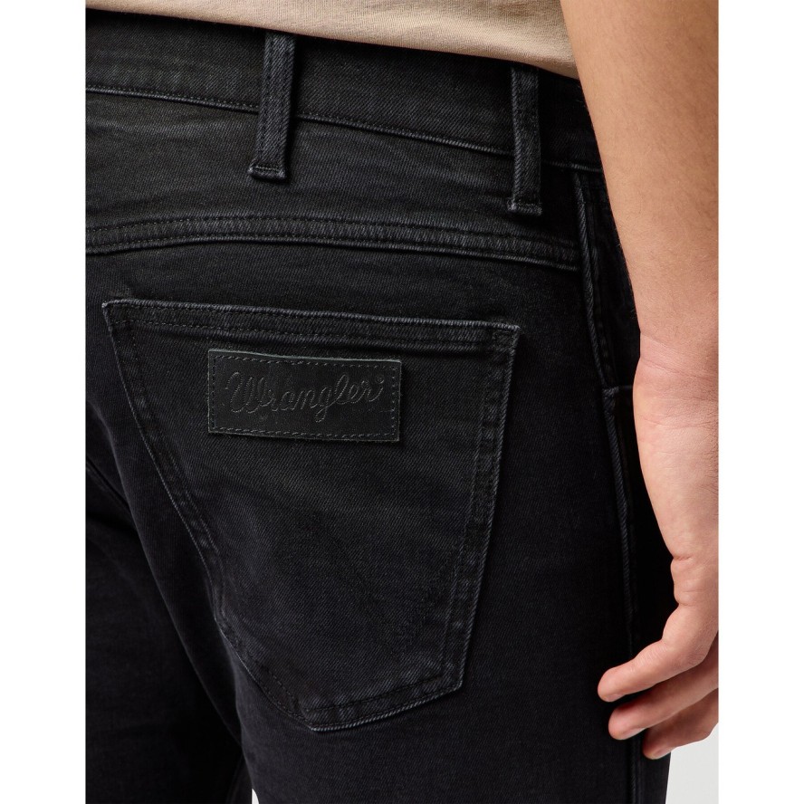 WRANGLER MĘSKIE SPODNIE JEANSOWE WRANGLER BRYSON JETSTORM NOIR 112362429