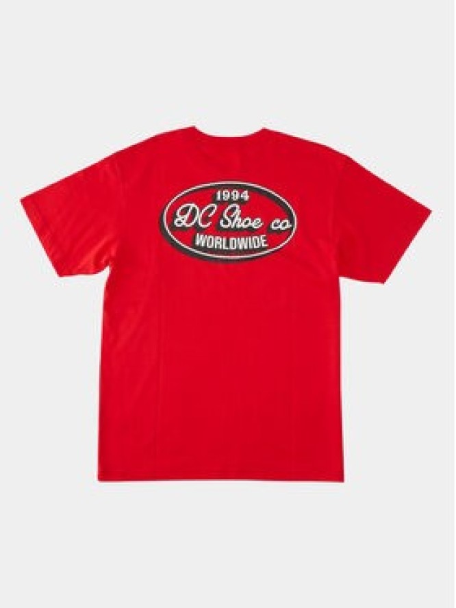 DC Shoes T-Shirt Truckin Tees Rqr7 ADYZT05284 Czerwony Regular Fit
