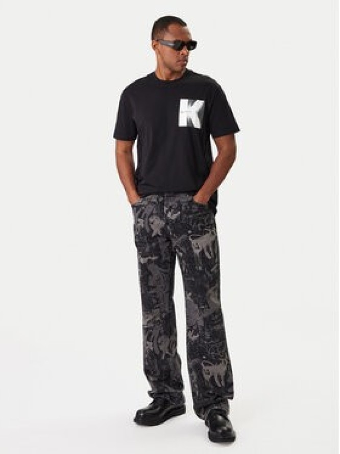 Karl Lagerfeld Jeans Jeansy B1M10058 Szary Regular Fit