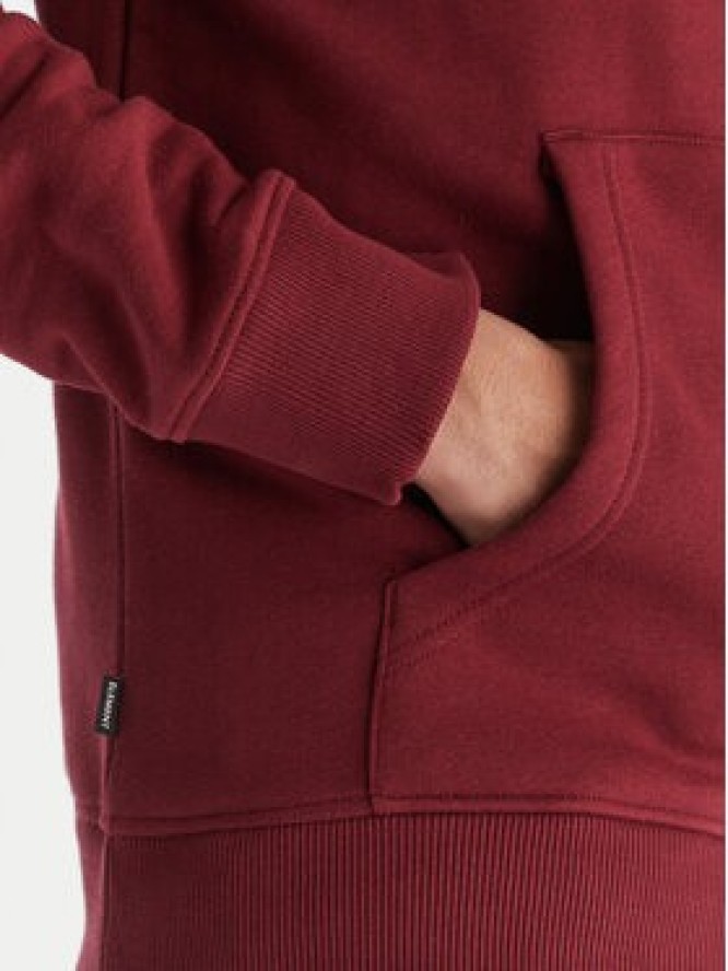 Element Bluza Icon Embroidery ELYFT00198 Bordowy Regular Fit