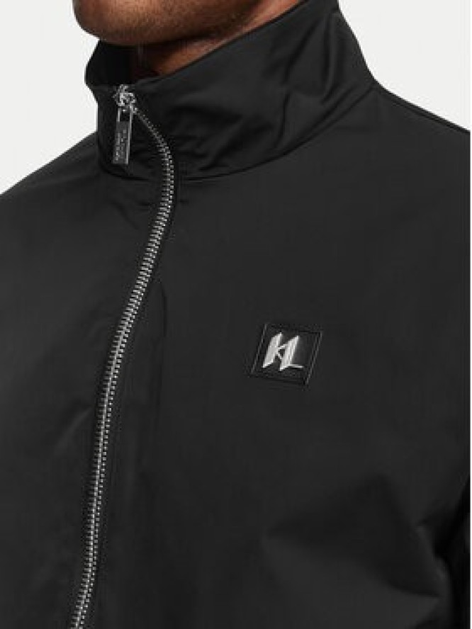 KARL LAGERFELD Kurtka bomber 505003-561533 Czarny Regular Fit