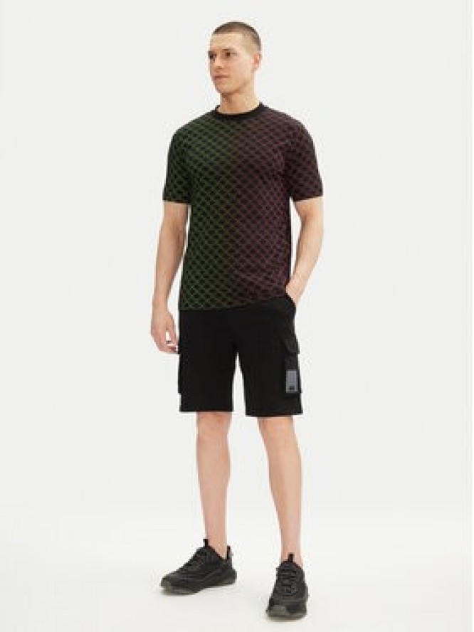KARL LAGERFELD Szorty sportowe 705402 552917 Czarny Regular Fit